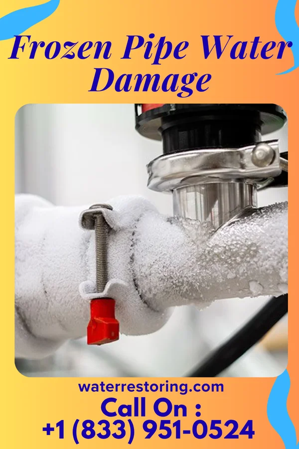 Frozen Pipe Water Damage in North Seekonk, MA